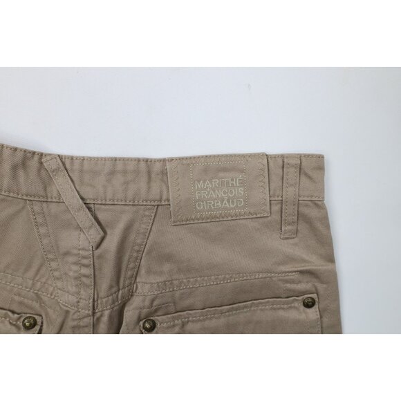 Deadstock Vtg 90s Marithe Francois Girbaud Mens 30 Baggy Relaxed Cargo Shorts - Picture 14 of 15